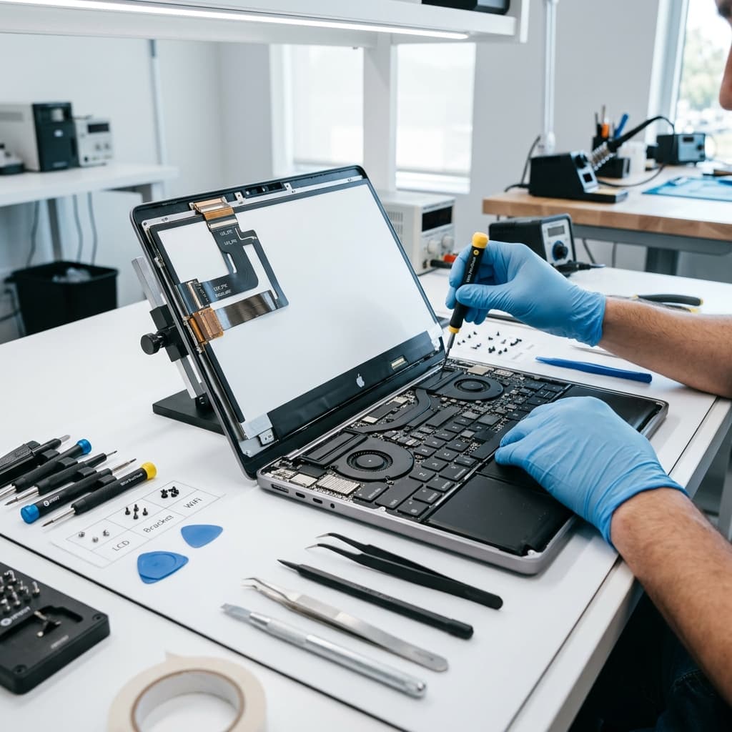 Laptop screen repair