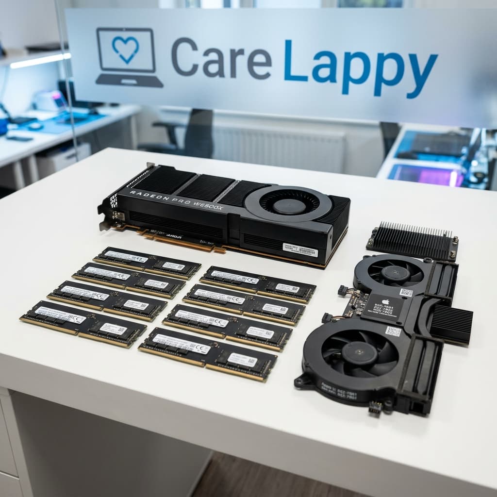 Premium Mac Pro Repair parts and diagnostics by Care Lappy